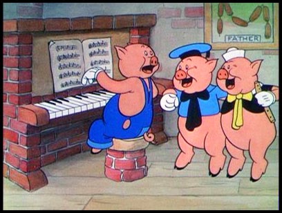 Three little pigs
